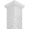 Ekena Millwork Craftsman Classic Square Non-Tapered Medium Marrakesh Fretwork Column CC1208ENMKMTUTU - alternate 4